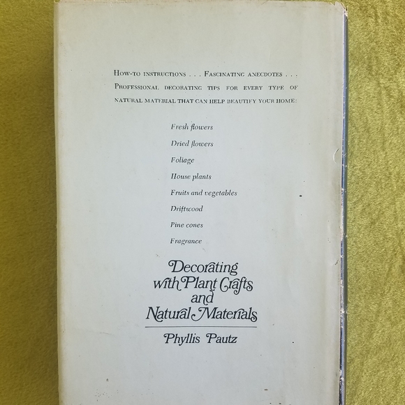 Vintage 60s 70s Aesthetic Floral Craft Books Plant & Natural Crafting - Picture 6 of 14